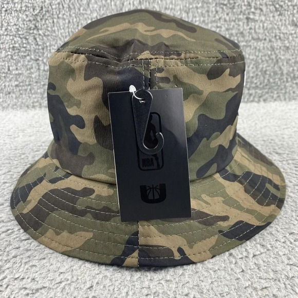 Nba chicago bulls Ultra Game Retro Classic Team Bucket Hat Green Camouflage OSFM - Picture 6 of 12